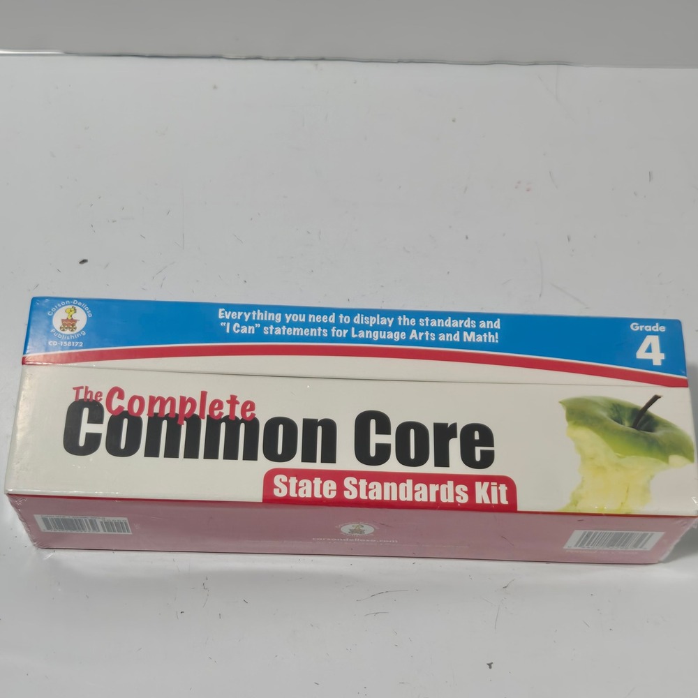 Carson-Dellosa Grade 4 Complete Common Core State Standards Kit CD-158172 New